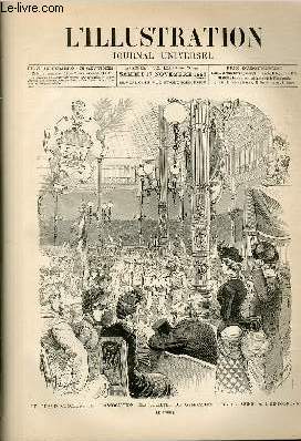 L'ILLUSTRATION JOURNAL UNIVERSEL N 2125-Gravures : le concours des gymnastes  l'hippodrome - la fontaine des Arts-et-Mtiers - la Chine contemporaine - la bibliothque de l'enseignement des Beaux-Arts - M. Heugel - l'Art japonais / Articles : Histoire..