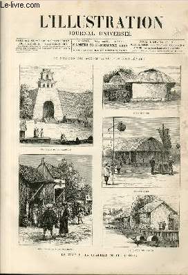 L'ILLUSTRATION JOURNAL UNIVERSEL N 2131 + SUPPLEMENT : Gravures : la ville et la citadelle de Hu (Annam) - la Chine contemporaine - les mammifres par C. Vogt - contes de Perrault - l'ocan arien par G. Tissandier - 