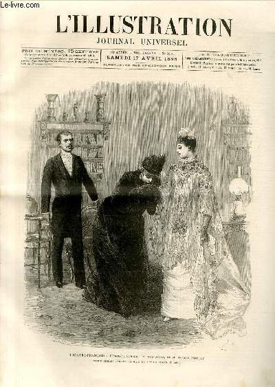 L'ILLUSTRATION JOURNAL UNIVERSEL N 2251-Gravures : 