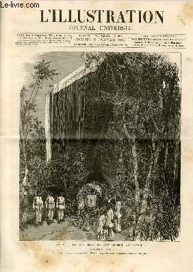 L'ILLUSTRATION JOURNAL UNIVERSEL N 2289-Gravures : la mort de Paul Bert, rsident gnral au Tonkin - le bateau canon - le menuet, dessin de M. Marchetti - le carreau du temple : une chineuse devant son casier; un chineur; dessins M. Burnand ...