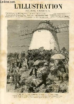 L'ILLUSTRATION JOURNAL UNIVERSEL N 2325-Gravures : la mobilisation : les manoeuvres de guerre du 17 corps d'arme - la mobilisation : les manoeuvres de guerre - l'exprience de mobilisation / Articles : courrier de Paris - 