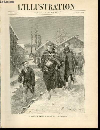 L'ILLUSTRATION JOURNAL UNIVERSEL N 2815 - Gravures: la mthode Kneipp, rue de la riviere,  Woerishofen par Haenen - percement de la rue reaumur, vue prise pres de la rue Saint-Denis par E.Tilly / Articles: la cure du cur Kneipp par Pierre Moroges..