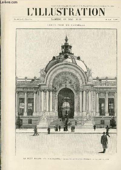 L'ILLUSTRATION JOURNAL UNIVERSEL N 2986 - Gravures: exposition universelle, le petit palais des Beaux-Arts, le porche sur l'avenue Nicolas II - guerre de Transvaal, batterie d'artillerie protgeant la retraite des Boers par L.Sabattier...