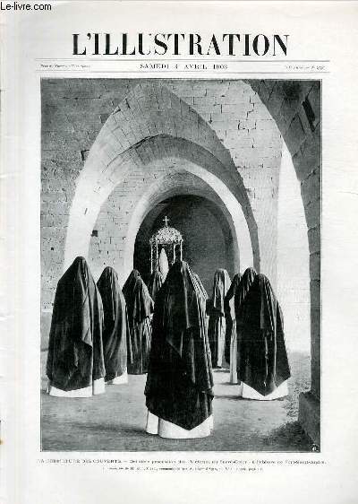 L'ILLUSTRATION JOURNAL UNIVERSEL N 3136 - Gravures: la fermeture des couvents, derniere procession des 