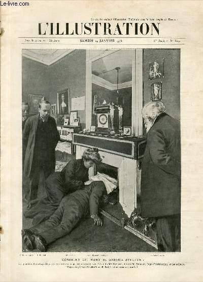 L'ILLUSTRATION JOURNAL UNIVERSEL N 3229 - Gravures: comment est mort Gabriel Syveton? - la fin de la rsistance de Port-Arthur, Le gnral Stoessel visite, dans les dfenses avances, les survivants de cinq jours et cinq nuits de combat par L.Sabattier..