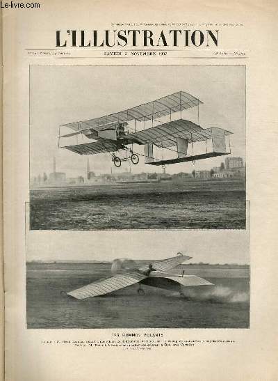 L'ILLUSTRATION JOURNAL UNIVERSEL N 3375 - Gravures: les hommews volants - au Japon de Pierre Loti: les Bouddhas de la sainte montagne de Nikko / Articles: le procs Moltke-Harden - la vie d'une prison par Andr Dumas - deux affaires de trahison.