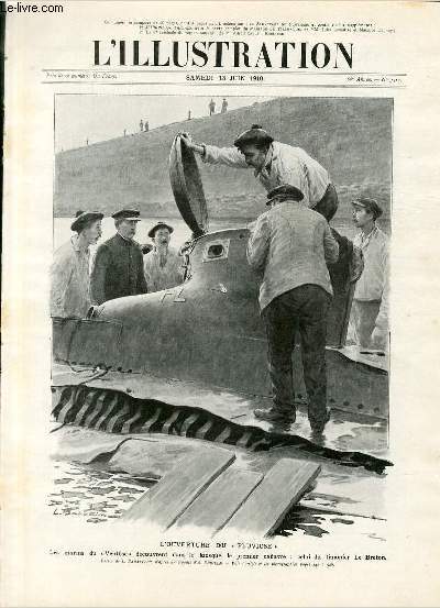 L'ILLUSTRATION JOURNAL UNIVERSEL N 3512 - Gravures: l'ouverture du 