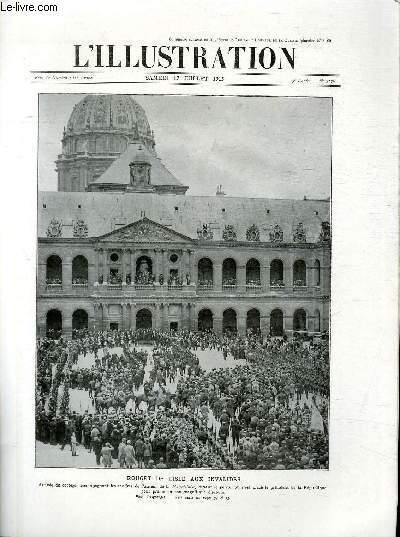 L'ILLUSTRATION JOURNAL UNIVERSEL N 3776 - Rouget de Lisle aux Invalides.