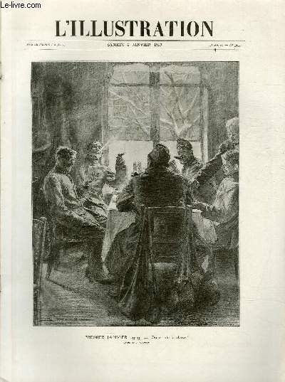 L'ILLUSTRATION JOURNAL UNIVERSEL N 3957 - Premier janvier 1919 - on est de la classe !, dessin de J.Simont.