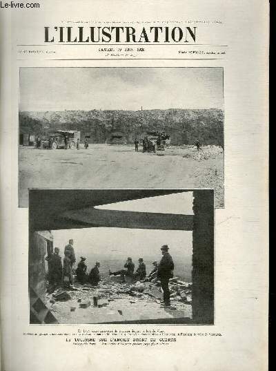 L'ILLUSTRATION JOURNAL UNIVERSEL N 4033 - Le Tourisme sur l'ancien front de guerre.