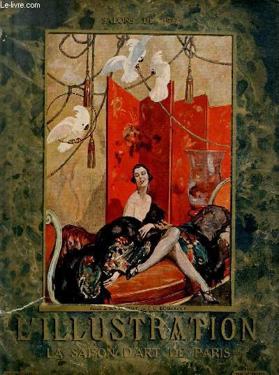 L'ILLUSTRATION JOURNAL UNIVERSEL N 4132 - Salons de 1922 - la saison d'art de Paris Mai-Juin 1922