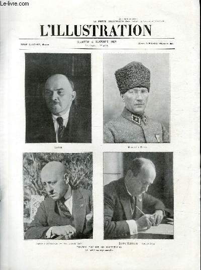 L'ILLUSTRATION JOURNAL UNIVERSEL N 4166 - Quatre figures de dictateurs.