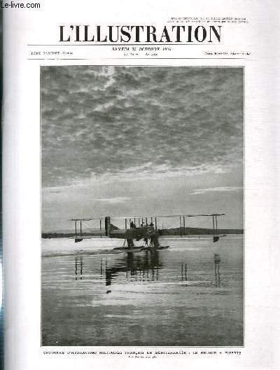 L'ILLUSTRATION JOURNAL UNIVERSEL N 4365 - Croisire d'hydravions militaires franais en mditerrane: le retour  Bizerte.