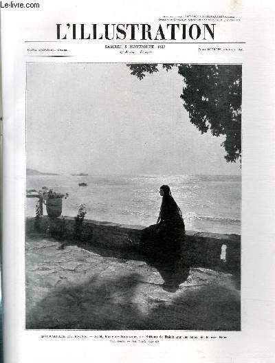 L'ILLUSTRATION JOURNAL UNIVERSEL N 4418 - Mlancolie de Reine, S.M. Marie de Roumanie, au chteau de Balcic, sur les bords de la mer Noire.