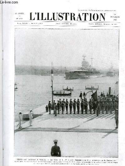 L'ILLUSTRATION JOURNAL UNIVERSEL N 4473 - Rception navale  Malte, la visite de la Ier escadre  la flotte britannique de la Mditerrane.