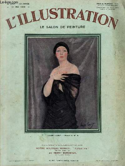 L'ILLUSTRATION JOURNAL UNIVERSEL N 4549 - Le Salon de peinture 1930 - Louise Lavrut, portrait de Mme S.