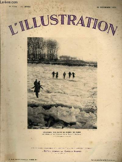 L'ILLUSTRATION JOURNAL UNIVERSEL N 4738 - Dcembre 1933 dans le bassin de Paris - entrevues royales, entretiens dipomatiques: La France et l'entente balkanique.