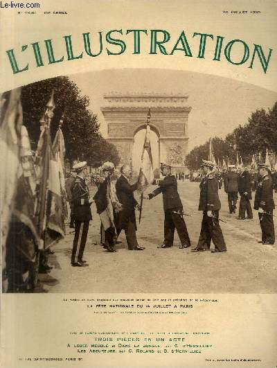 L'ILLUSTRATION JOURNAL UNIVERSEL N 4820 - La fte nationale du 14 juillet  Paris - la nuit lumineuse du 14 juillet.