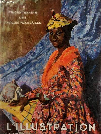 L'ILLUSTRATION JOURNAL UNIVERSEL N 4838 - Le Tricentenaire des Antilles Franaises - la nuit antillaise et guuyanaise  l'Opra, dessin de J.Simont.
