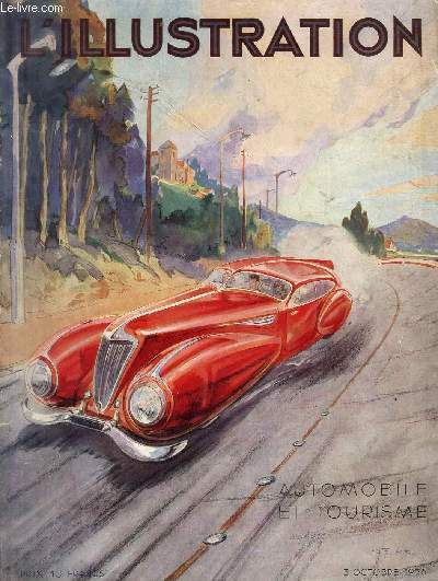 L'ILLUSTRATION JOURNAL UNIVERSEL N 4883 - Automobile et tourisme 1936 - la femme et l'automobile, ou la promenade au Bois en 1900.