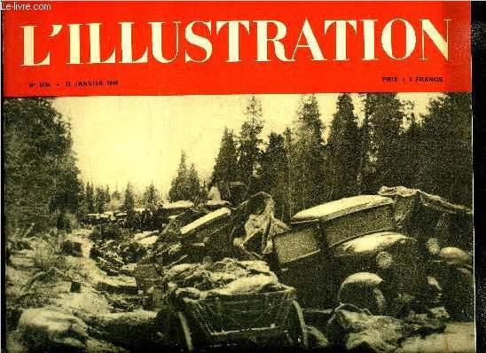 L'ILLUSTRATION JOURNAL UNIVERSEL N 5054 - Trophes finlandais, Les quatre premiers mois de guerre par le gnral Duval, La guerre par 35 au dessous de zro par Edmond Demaitre, Pie XII chez Victor-Emmanuel III par P.E. Briquet, L'arme des moteurs