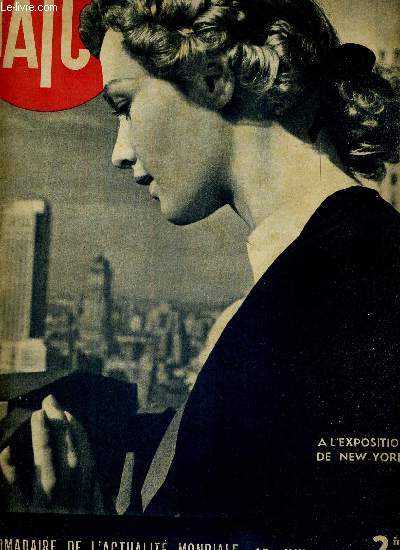 MATCH N 50 - 15 juin 1939 - les lettres franaises  l'talage amricain - voici la mort de Floyd Roberts - a l'acadmie, M. Maurras s'est assis dans le 16e fauteuil - le gnralissime chez les anglais - Villefranche, port Amricain...