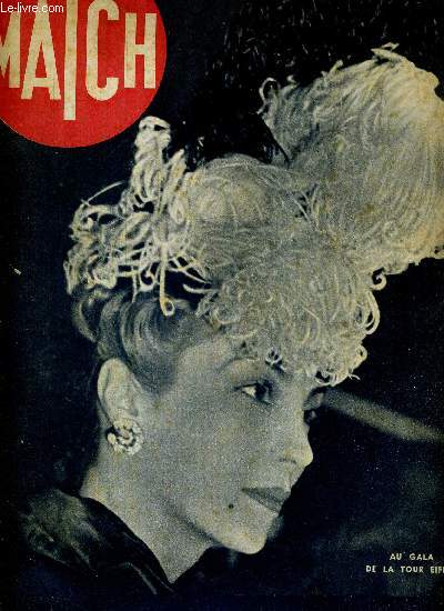 MATCH N 52 - 29 juin 1939 - A la tour Eiffel, les parisiennes lancent le chapeau du cinquantenaire - Empereur et Impratrice, ils reviennent en France ou ils se sont connus tudiants - l'Extrme-Orient en armes - ainsi vivaient les marins du Phnix...
