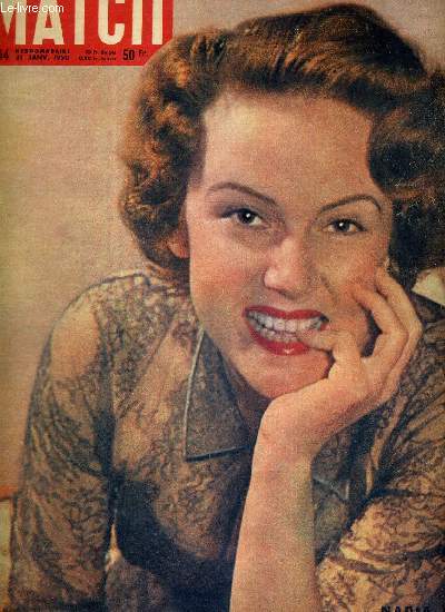 PARIS MATCH N 44 - Nadia Gray, le roman d'amour de la semaine - une confession sovitique : pourquoi j'ai peur de la libert - l'homme invisible - tout Paris autour d'une soupe  l'oignon - le chirurgien clbre avait une double vie - grand pote  4 ans