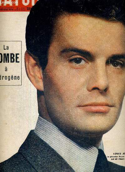 PARIS MATCH N 47 - Louis Jourdan, le premier jeune premier franais qui ait russi  Hollywood - la bombe  hydrogne - la dernire nuit du secret - Scapini lit en braille son acte d'accusation - ils sont sortis vivants de leur prison de glace...