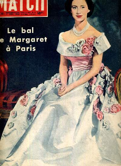 PARIS MATCH N 141 - le bal de Margaret  Paris - Adenauer pose  Paris le problme de la semaine, l'arme allemande - les chefs-d'oeuvre de l'orangerie : ils ont eu deux ennemis : Guillaume II et Hiltler...