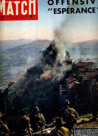 PARIS MATCH N 375 - Algrie : offensive 