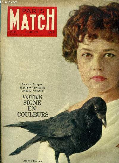 PARIS MATCH N 592 - L'affaire Dominici, Les Anglais aussi ont un t humide, Andr tait d'humeur maussade, une fleur le dride, Vienne : c'est la fin d'une belle journe d't, Ce revenant de la Sierra, c'est Castro le malade, Qu'y a-t-il de vrai
