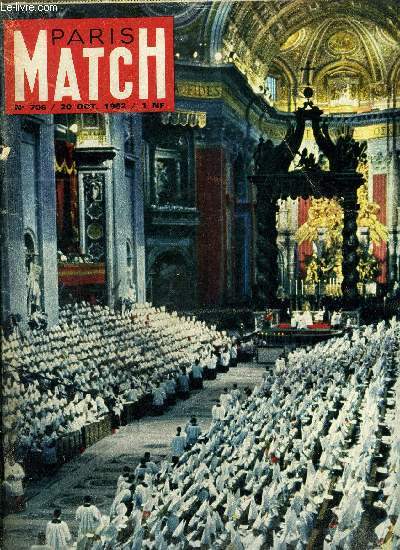 PARIS MATCH N 706 - Est-ce une sainte qui vient de mourir, Thrse Neumann, Vivante mais dfigure, la gisait une femme au visage taillad, retrouvera-t-elle un jour sa beaut perdue ?, Venus de toute la France, Les nouveaux millionnaires : comment nous