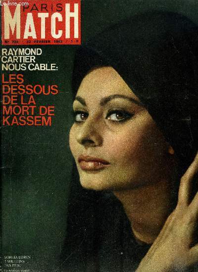 PARIS MATCH N 724 - Dans ses yeux, la mort de De Gaulle, Berlin : elle vient de passer le mur dans le moteur, Le vrai vainqueur : Aref ? non Nasser, Avec ce boeing 727 l'Amrique veut mettre K.O. Caravelle par Jean Mezerette, Un mot lectronique met