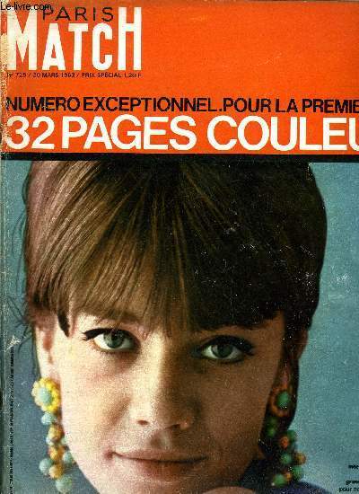 PARIS MATCH N 729 - La nuit ou Staline est mort, Fume sant, comme des millions de fumeurs, ce problme vous inquite, Nasser : son unit arabe en route ou en panne ? par Raymond Cartier, Chez les kurdes : la naissance d'une nation, Jazy : je ne serai