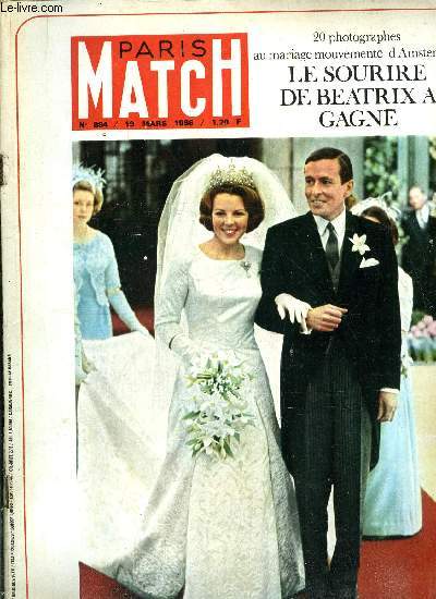 PARIS MATCH N 884 - 10 kg 500 : les quintupls du bidonville ont battu le record des dionne, C'est le premier bricoleur du cosmos, Beatrix : elle a gagn, la princesse hritire fait de son mari allemand le prince des Pays Bas, Les condamns de l'an 2000