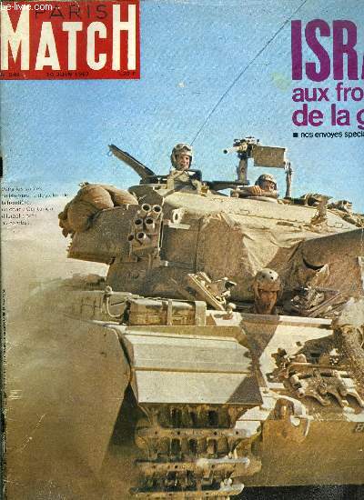PARIS MATCH N 948 - Le match de la vie, au large de l'Egypte, dix petits navires sovitiques et une armada amricaine, Un froid de banquise au lancement du porte avions J.F.K., Johnson face aux Kennedy, Les enfants s'enrolent, Isral ne veut pas mourir