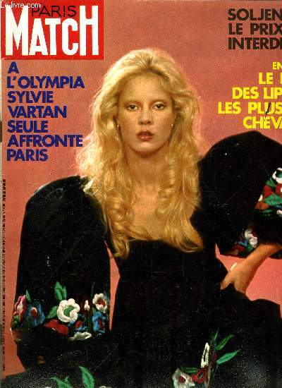 PARIS MATCH N 1220 - A Tripoli, le retour des feddayin morts, Sylvie Vartan a l'Olympia, Steeve McQueen et Ali McGraw : une autre Love Story par Yves Salgues, La guerre du dollar contre le franc et le mark par Raymond Cartier, Pompidou : je n'ai pas