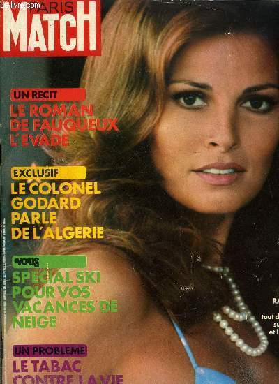 PARIS MATCH N 1228 - Michel Fauqueux, le kidnappeur, pre de famille par Franois Caviglioli, A la promenade des bndictins, deux bonzes de Core, L'irrsistible Nastase perd un match et gagne la belle Dominique, Maroc : ceux qui ne mourront pas crient