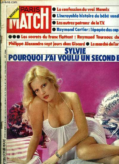 PARIS MATCH N 1291 - Elle cherche des pin up boys en Europe, Denise, marin pcheur, Piti pour le bb vendu de Tours par F. Caviglioli, Vous pouvez encore tre Robinson, L'or en folie par R. Sdillot, Mme les enfants Nixon ont des ennuis, Petit