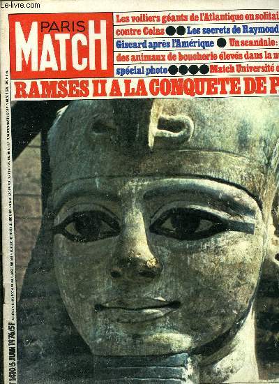 PARIS MATCH N 1410 - Six ans aprs, le retour des Rolling Stones, Dans son dernier roman, Gaston Bonheur invente le prsident de la rpublique d'Occitanie, Barbara Walters, la journaliste vedette la plus paye de la T.V. amricaine, Le petit Dominique