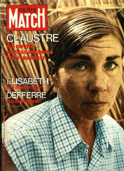 PARIS MATCH N 1446 - Caroline a 20 ans portrait d'une princesse modle, Christian Dior, son new look a trente ans, La charge d'Idi Amin Dada, Bulle Ogier sur les planches et dans les platres, Bernard Buffet a choisi l'enfer de Dante, Mort et Babette