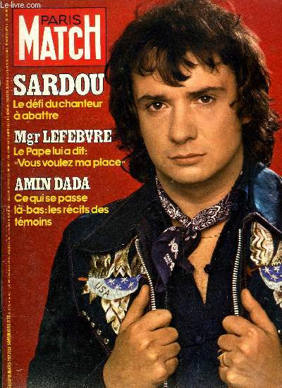 PARIS MATCH N 1450 - Elizabeth fte ses 25 ans de rgne dans les mers du Sud, Federico Fellini : Casanova tait un crtin, Marlne Jobert : le retour de la petite peste de charme, Franz Weber : il vend des bbs phoques en peluche pour sauver les vrais