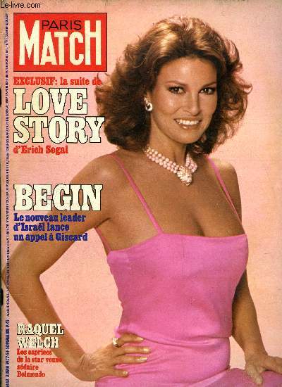 PARIS MATCH N 1462 - Raquel Welch : les caprices de la star venue sduire Belmondo, Olivier Brice : il soude le trone de Bokassa, 1er, Wolf : le vainqueur surprise de Monaco, Marthe Keller : les gens a Cannes, Alain Bernardin : un film