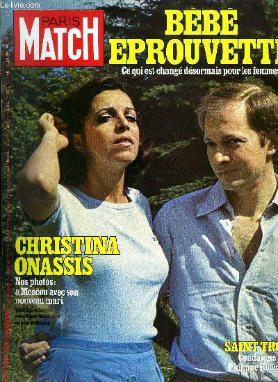 PARIS MATCH N 1524 - Gina Lollobrigida photographe vedette, Ted Kennedy junior : ses vacances sont un dfi, Bianca Jagger : elle pose pour le photographe de Garbo, Crazy horse : sept nouvelles merveilles, Michel Sardou : des vacances de pre et d'poux