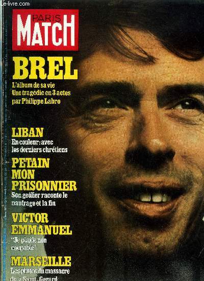 PARIS MATCH N 1534 - Margrethe et Henrik : onze ans de mariage, Mario Andretti : je suis heureux, je dis tout a ma femme, Charlotte Rampling : son bonheur vu par Lartigue, Patrick Modiano : s'il ne parle pas, c'est pour mieux couter et vivre, Travolta