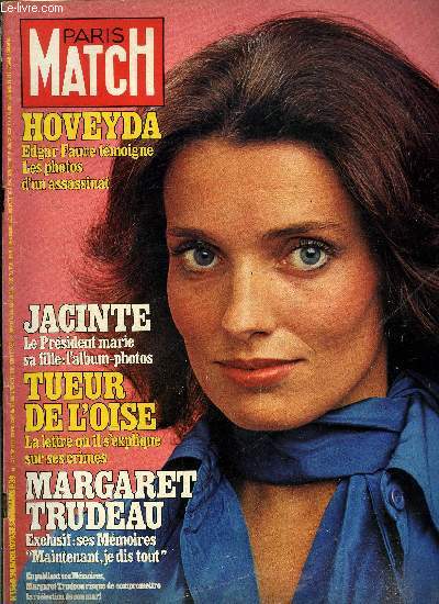 PARIS MATCH N 1560 - Le prsident marie sa fille Jacinte, Arletty lgue son dernier trsor au muse de Courbevoie par Philippe Bouvard, Joanna Mogane : un crivain prodige de 16 ans rinvente l'Amrique des stars, Rosalynn Carter : je respecte