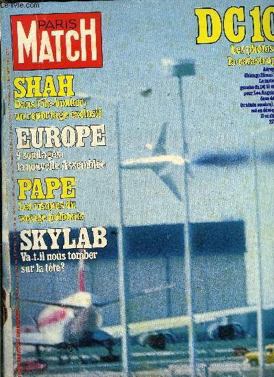 PARIS MATCH N 1567 - Le grand retour du clan Kennedy, Avec Jacques Ribourel on fait trois fois la culbute en 5 ans par Philippe Bouvard, Mado la drolesse vedette surprise a 12 ans, Nimeno II a brav la mort pour conqurir Madrid, Vaimiti Colas sait