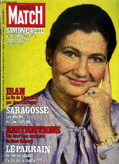 PARIS MATCH N 1574 - Michel Sardou : je prends la vie comme elle vient, comme un animal, Miou Miou c'est son anne par Philippe Bouvard, Carole Chauvet la sauvageonne de la brousse rvle par Hossein, Charles Delayen, le baroudeur prend une retraite