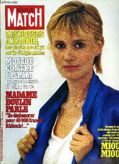 PARIS MATCH N 1599 - Bo Derek : son mari John 53 ans ne la quitte plus une minute, Miss France : elle a les mmes mensurations que Catherine Deneuve et Marilyn Monroe, Pierre Delanoe n'est sur que de deux cents mots, de sept notes et de deux amis